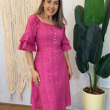 Vestido Magda Rosa