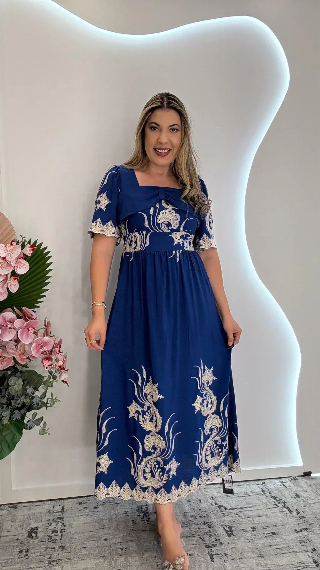 Vestido Joyce Azul