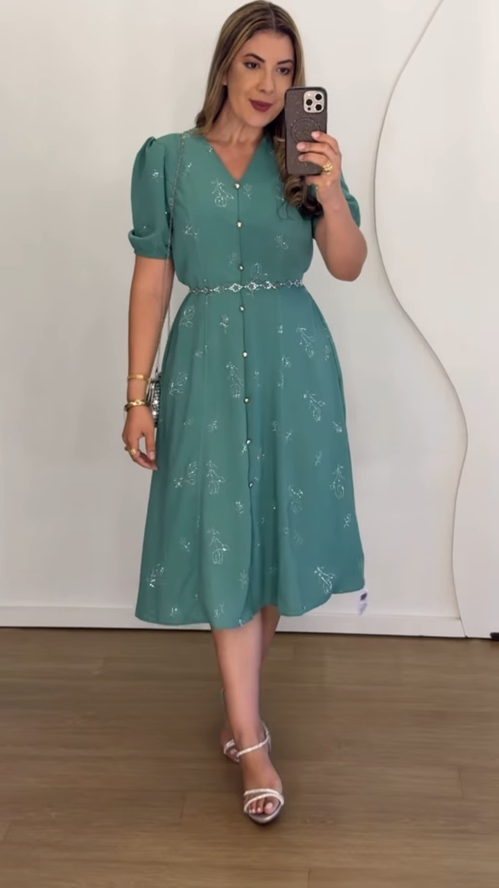 Vestido Eliana Verde